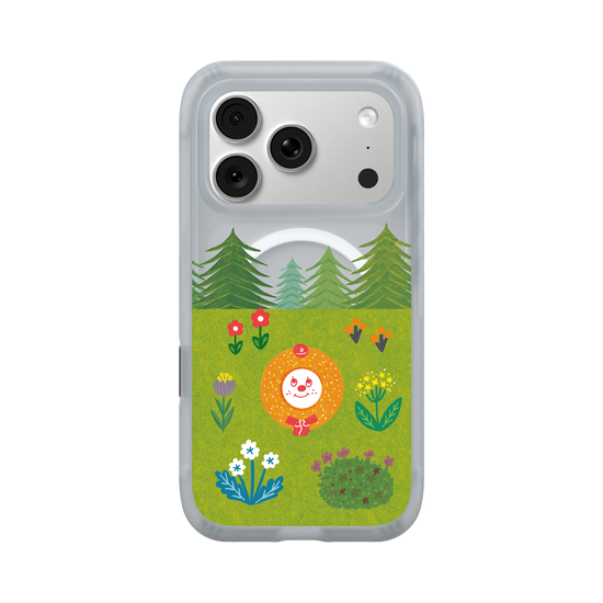 Doughnut in forest