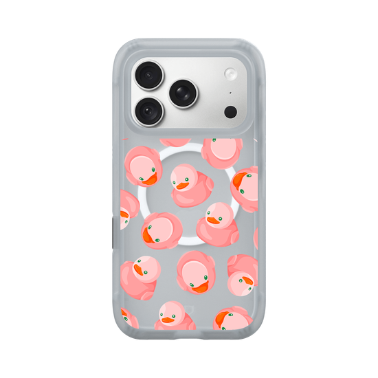 Pink rubber ducks