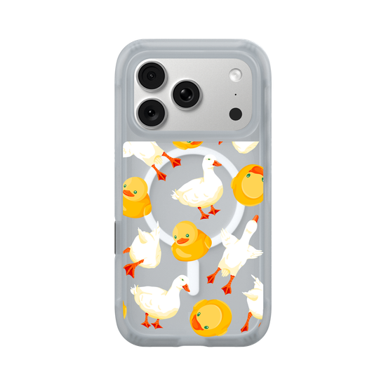 Silly goose and rubber ducks