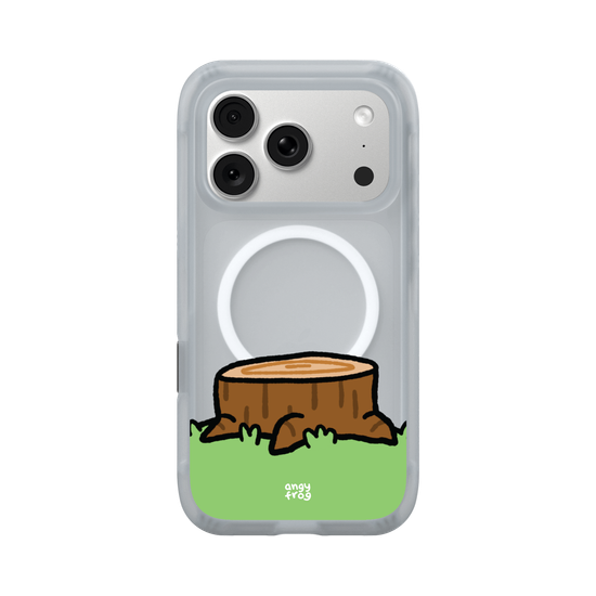 stacked on stump