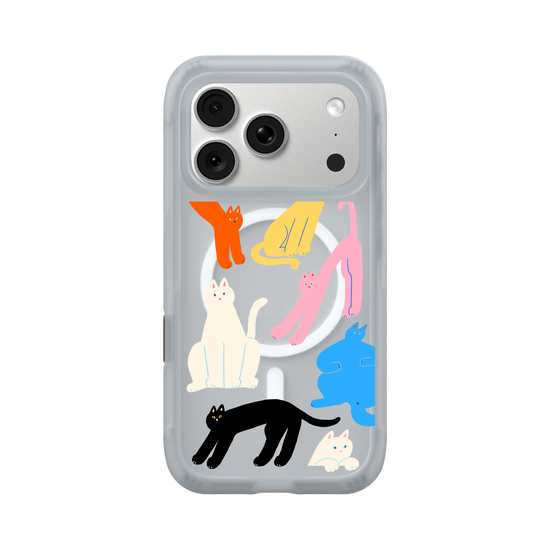 colorful cats