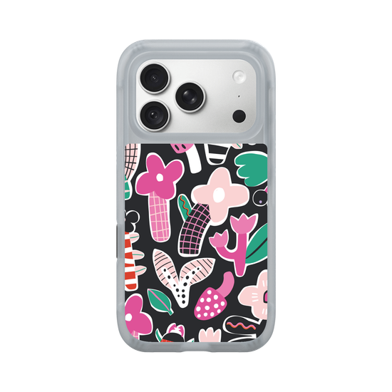 Dreamy florals pink and green