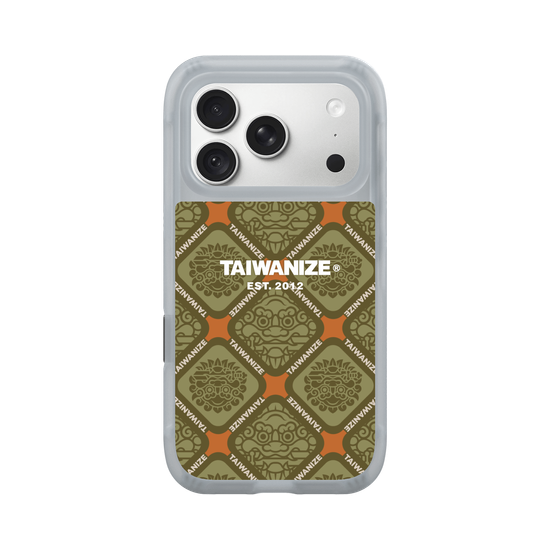 Sword Lion Pattern - Matcha Green (Logo)