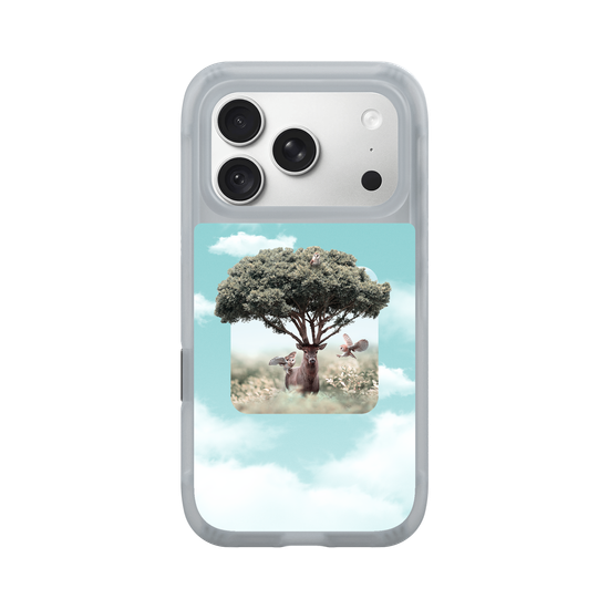 Father Nature - Sticker & Cloudy Sky