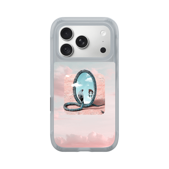 Spiritual Journey – Sticker & Cloudy Sky