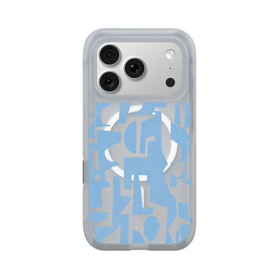 Blue Paper Cut-Outs