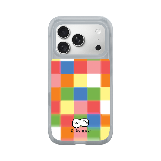 Two in Row - Colorful Circus Checkers