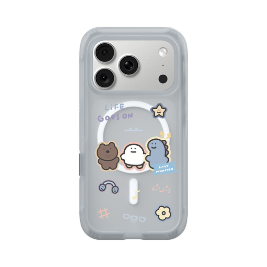 Lazy Monster cute stickers 02.