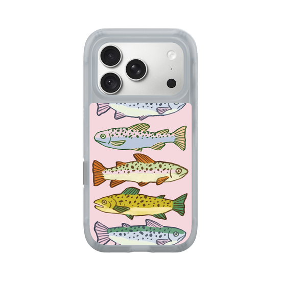 Cute Fish on Pink – Playful Phone Case for Fish Lovers