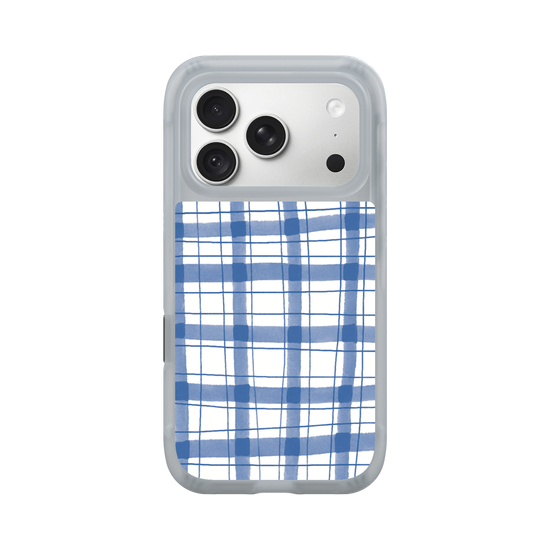 Wonky Gingham  – Blue Cottagecore Vibes