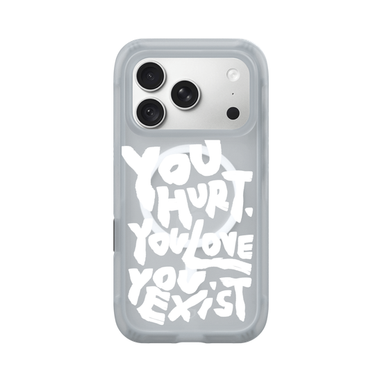 HURT. LOVE. EXIST. (White)