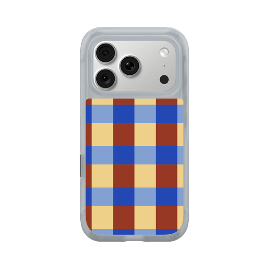 Blue & yellow gingham