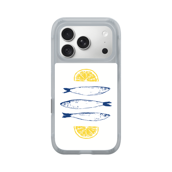 Whimsical Sardines & Lemon Slices