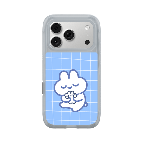 bunny and mini bunny - blue