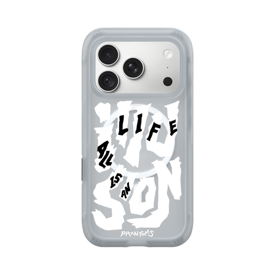 All life is an illusion - White