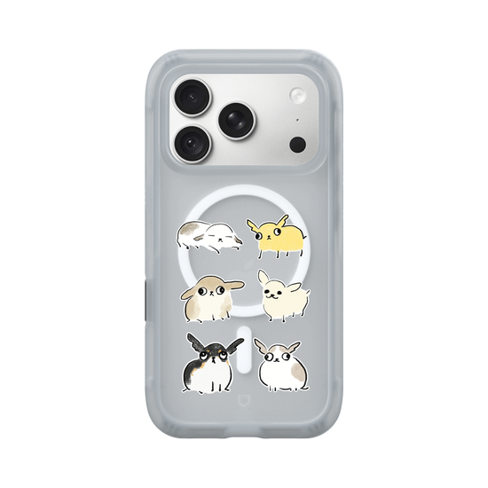 A layout incorporating Chihuahua-themed stickers.
