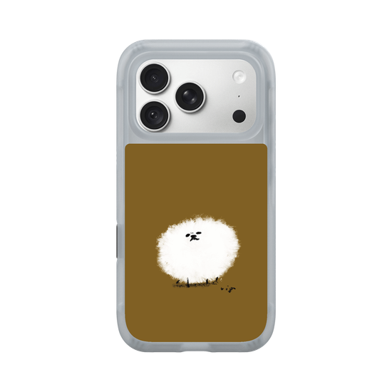 A spherical Pomeranian