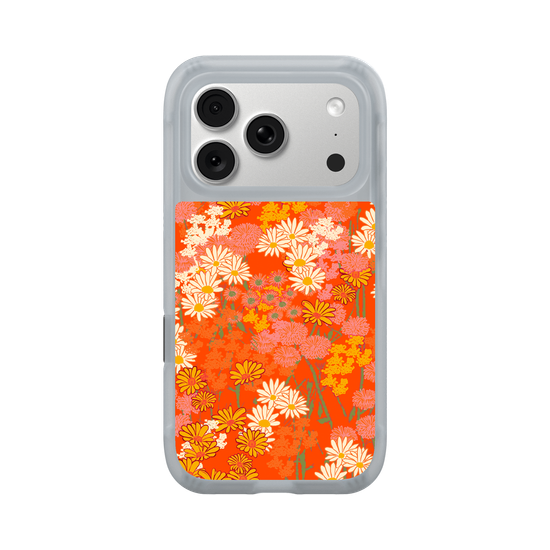Orange Flower Pattern