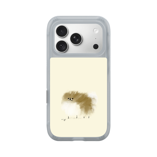 A feisty Pomeranian