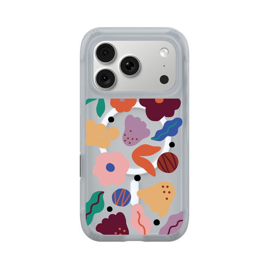 Big winter flowers design