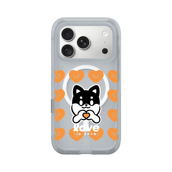 dou dou loves - orange heart