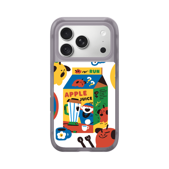 Apple Puppy Sticker Set D 