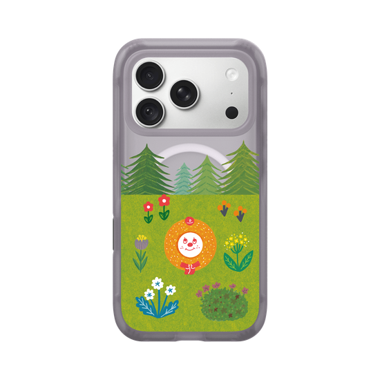 Doughnut in forest