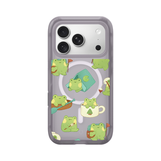 Camping Frog Pattern