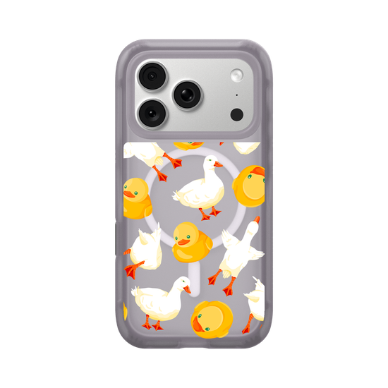 Silly goose and rubber ducks
