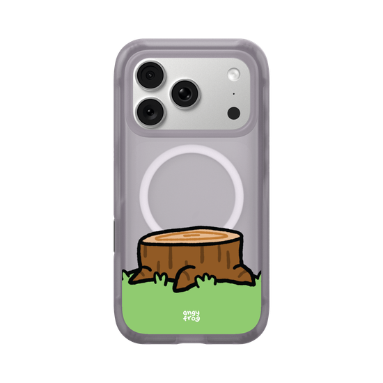 stacked on stump