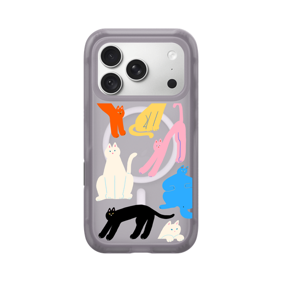 colorful cats