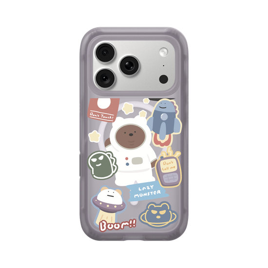 Lazy Monster Space Stickers.