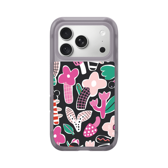 Dreamy florals pink and green