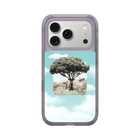 Father Nature - Sticker & Cloudy Sky