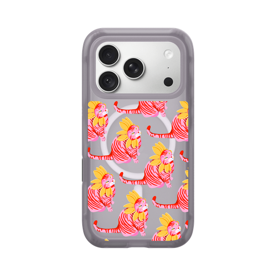 flower cats pink and red