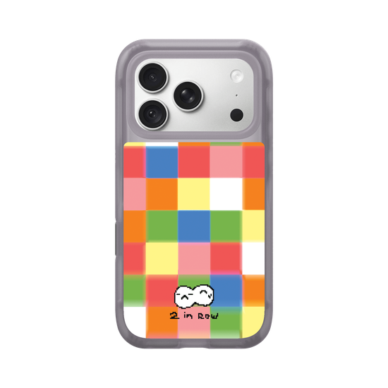 Two in Row - Colorful Circus Checkers