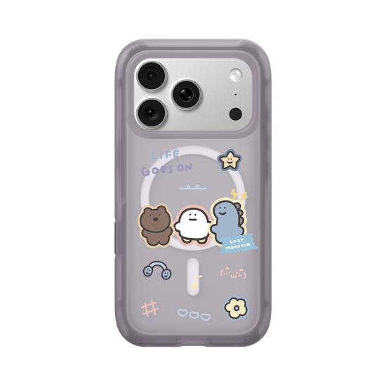 Lazy Monster cute stickers 02.