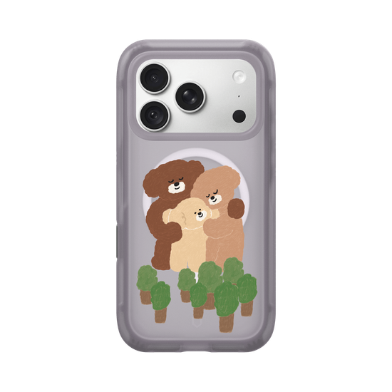 Bear Family in the Forest