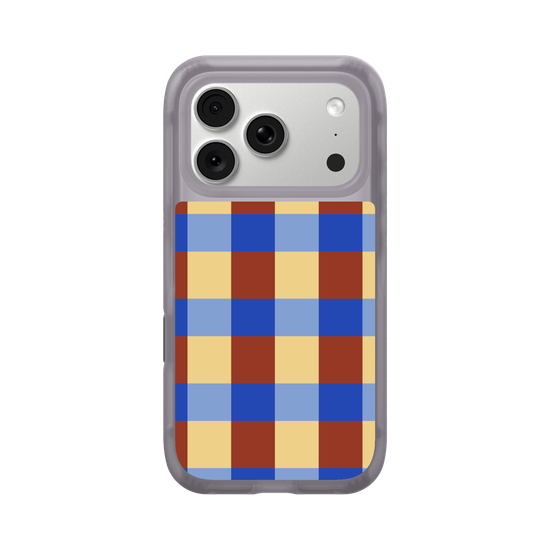 Blue & yellow gingham