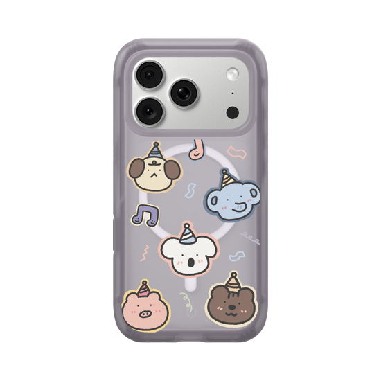 Lazy Monster Animal Party Stickers.