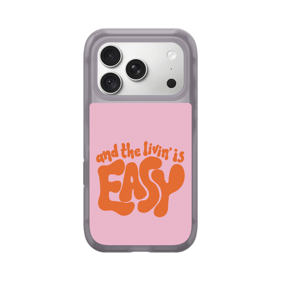 "Livin' is Easy" Retro Typography Design