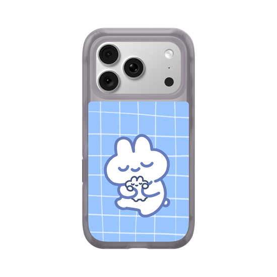 bunny and mini bunny - blue
