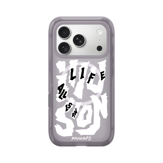 All life is an illusion - White