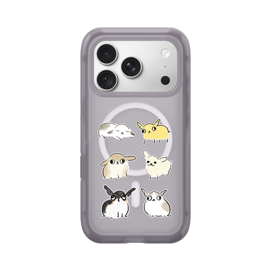 A layout incorporating Chihuahua-themed stickers.