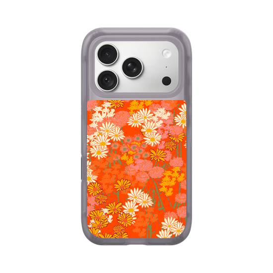 Orange Flower Pattern