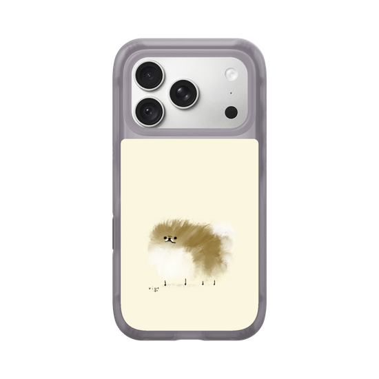 A feisty Pomeranian