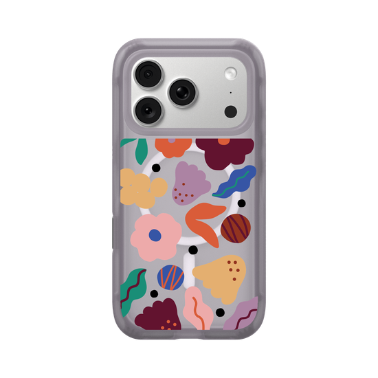 Big winter flowers design