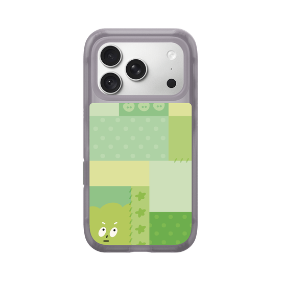 patchwork of little green monster