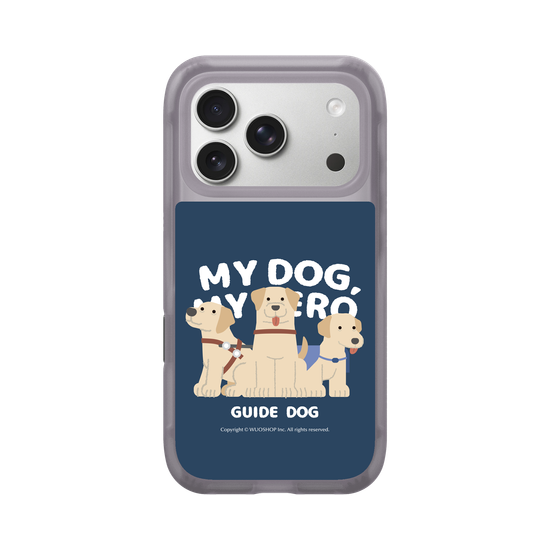 My dog, My hero-Guide Dog: Goldador(Clear)
