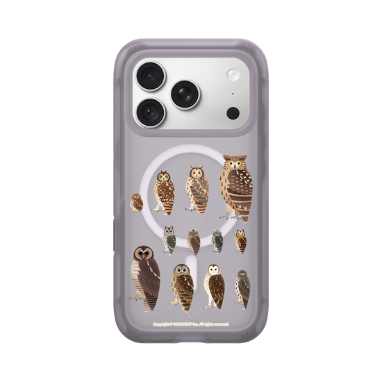 Miniature Field Guide-Owls(Clear)
